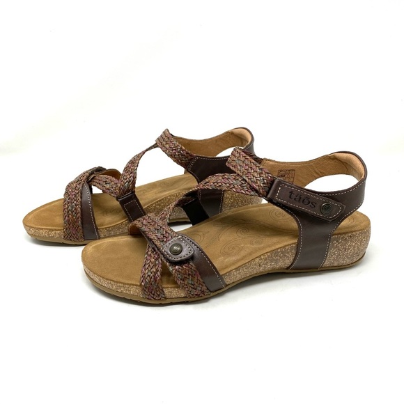 Taos Trulie Sandals – Dark Brown Multi - Picture 2 of 7